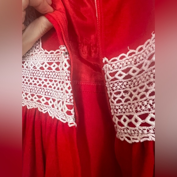 Vintage handmade prairie style maxi dress - Picture 8 of 8